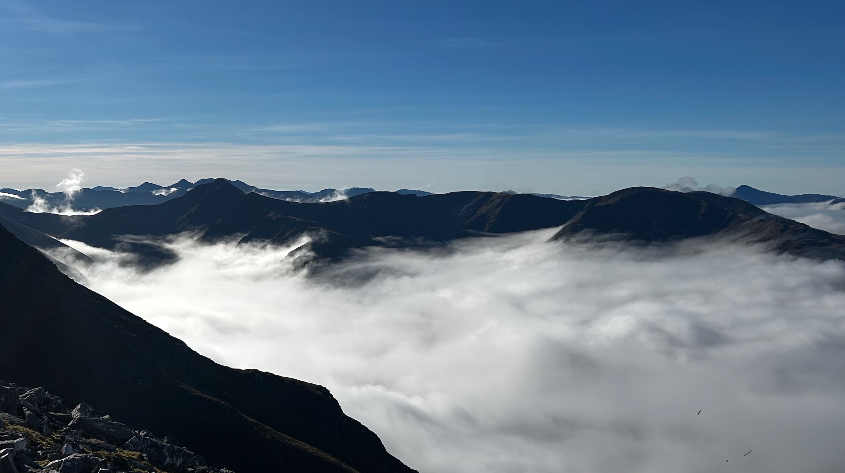 Taken from Ben Nevis in Fort William, Scotland